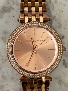 Michael Kors Women's Rose Gold Bracelet Watch